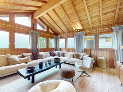 Beautiful Chalet in Le Bouveret With Garden