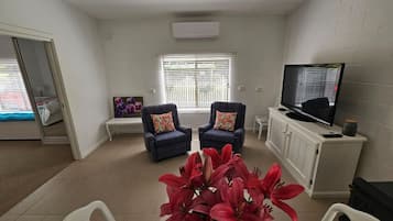 1 soverom, strykejern/-brett, wi-fi og sengetøy