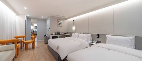 Chambre Exécutive avec lits jumeaux, vue ville