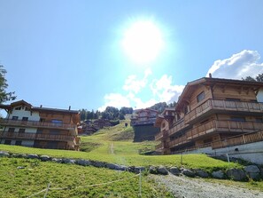 View from property - Les Mayens MA 012-luxury Apartment 8 Pers (Veysonnaz)