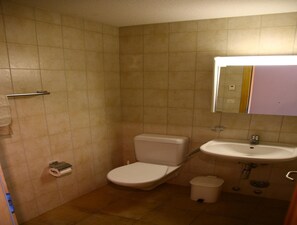 Apartment | Bathroom | Hair dryer - Cozy Apartment With Rhone Valley View (Nendaz)