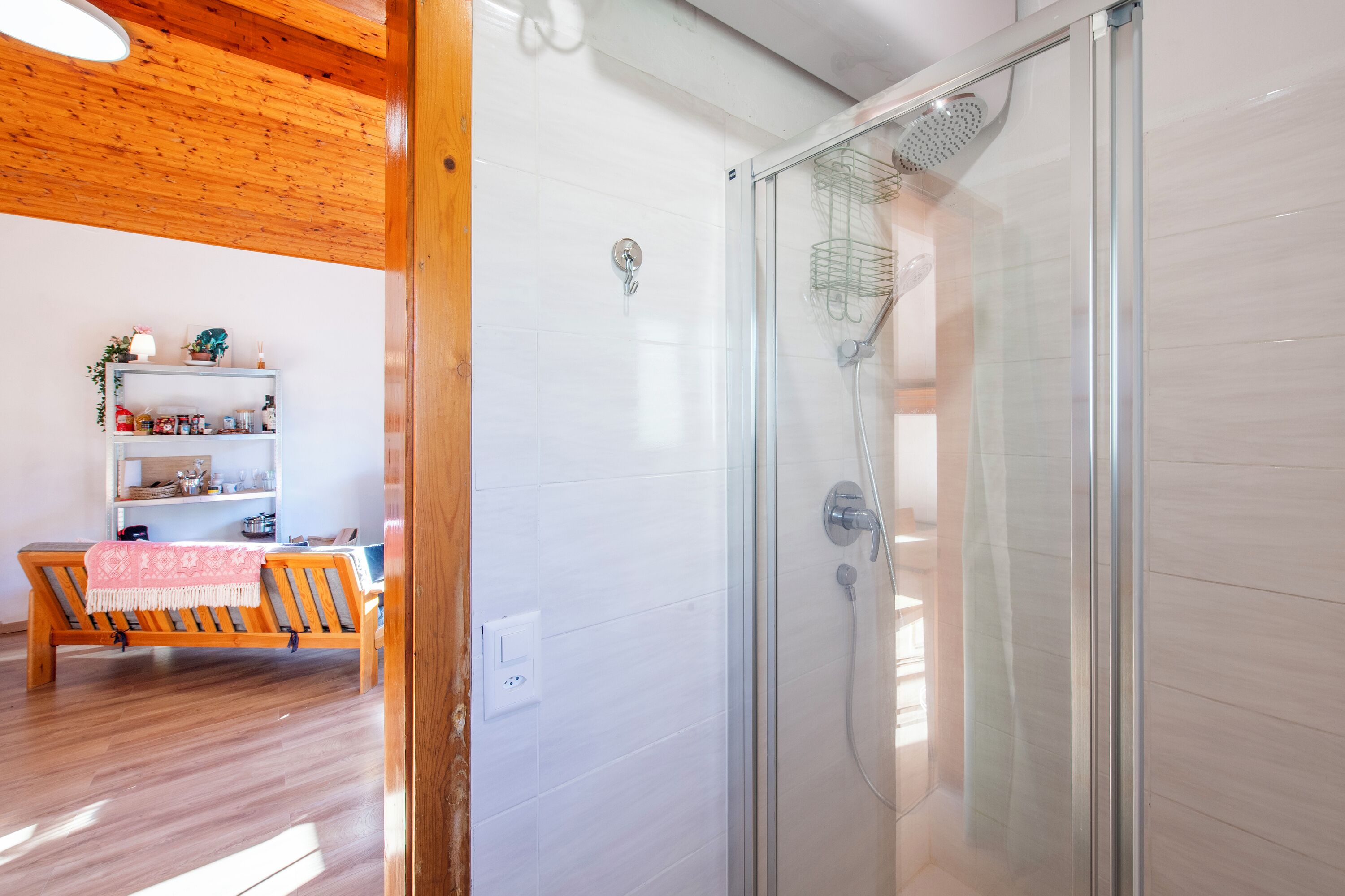 Chalet Familial, plusieurs chambres, côté montagne (Mountain Views In Camedo) | Salle de bain