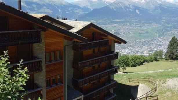 Exterior - Charming Apartment With Valley View (Veysonnaz)