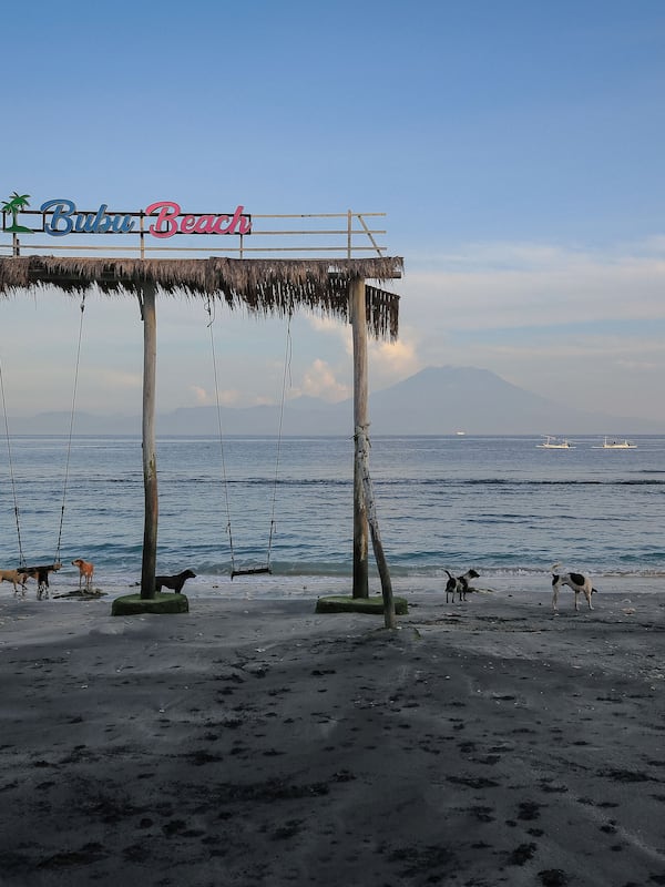 Vista spiaggia/mare