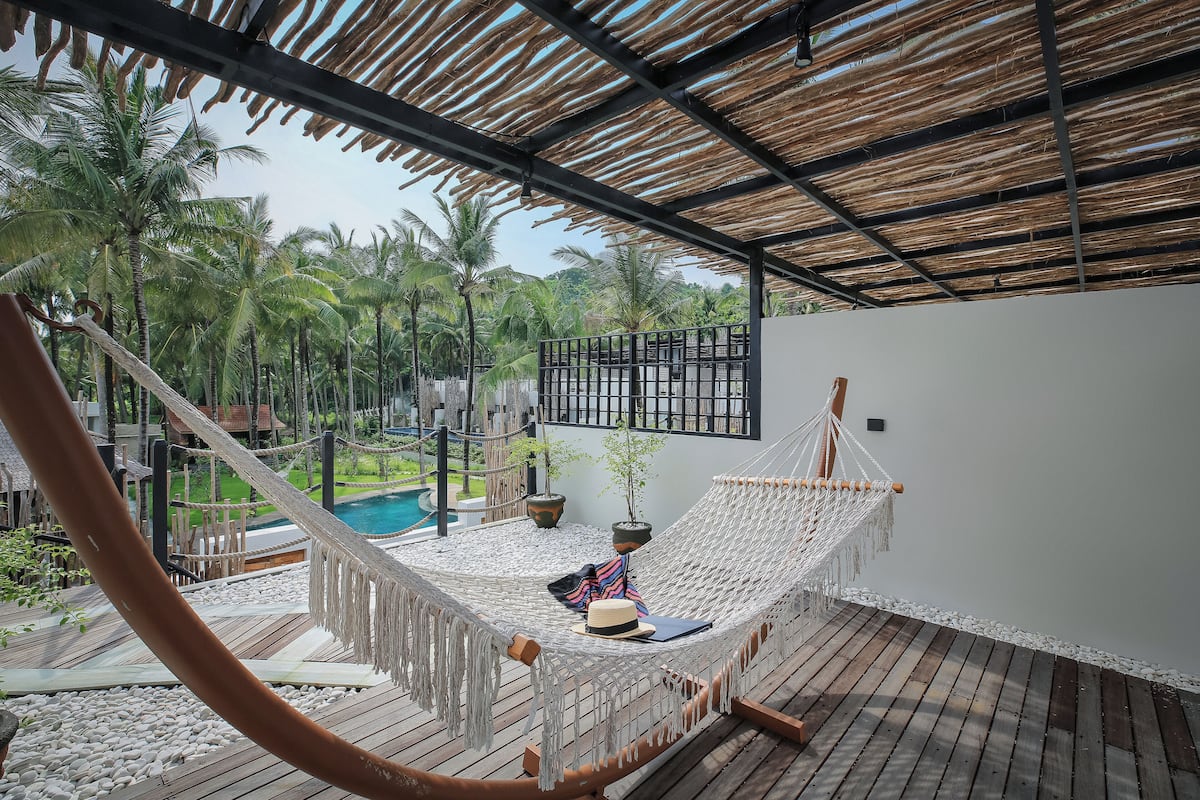 The Rooftop Ocean View Pool Villa | 1 개의 침실, 미니바, 객실 내 금고, 암막 커튼