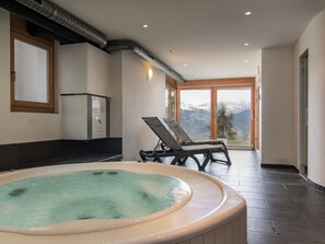 Apartment | Living room - Hilltop Apartment With Valley Views (Veysonnaz)