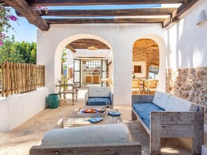 House | Exterior - Impressive Farmhouse With Pool (Santa Eulalia del Rio)