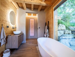 Chalet | Bathroom - Base Camp Cosy Chalet 4 Personnes (Vex)