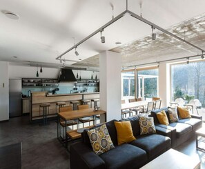 Villa | Dining - Comfortable Villa With Pool (Mala Moravka)