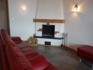 Apartment | Living room - Ski Lift Apartment With Views (Veysonnaz)