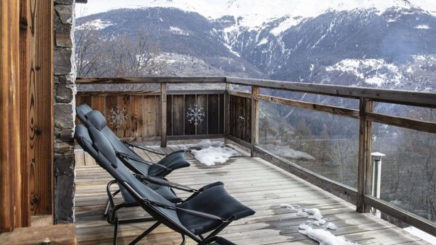 Chalet | Uitzicht vanuit accommodatie