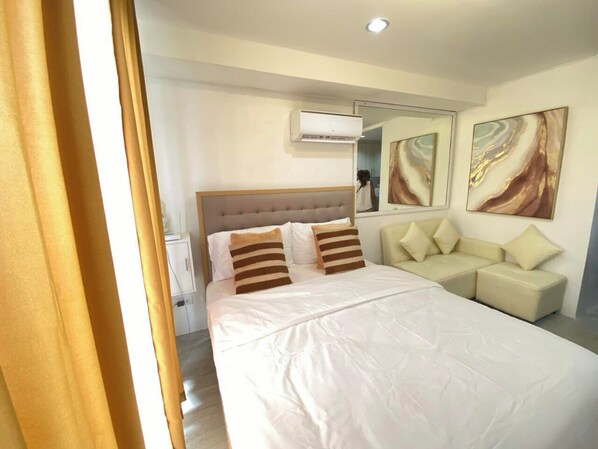 1 habitación, wifi y ropa de cama 