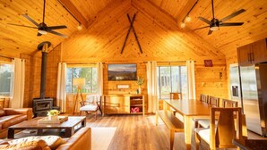Dining - Family-Friendly Modern Cabin with Spectacular Views (Angel Fire)
