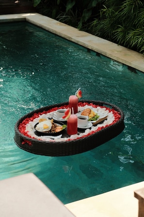Breakfast meal - Casa Mahesa Villas (Ubud)