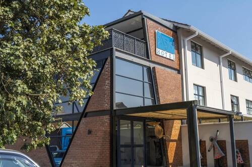 Voorkant van accommodatie