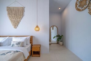 Deluxe Villa, Patio, Pool View | Egyptian cotton sheets, premium bedding, memory foam beds, free WiFi