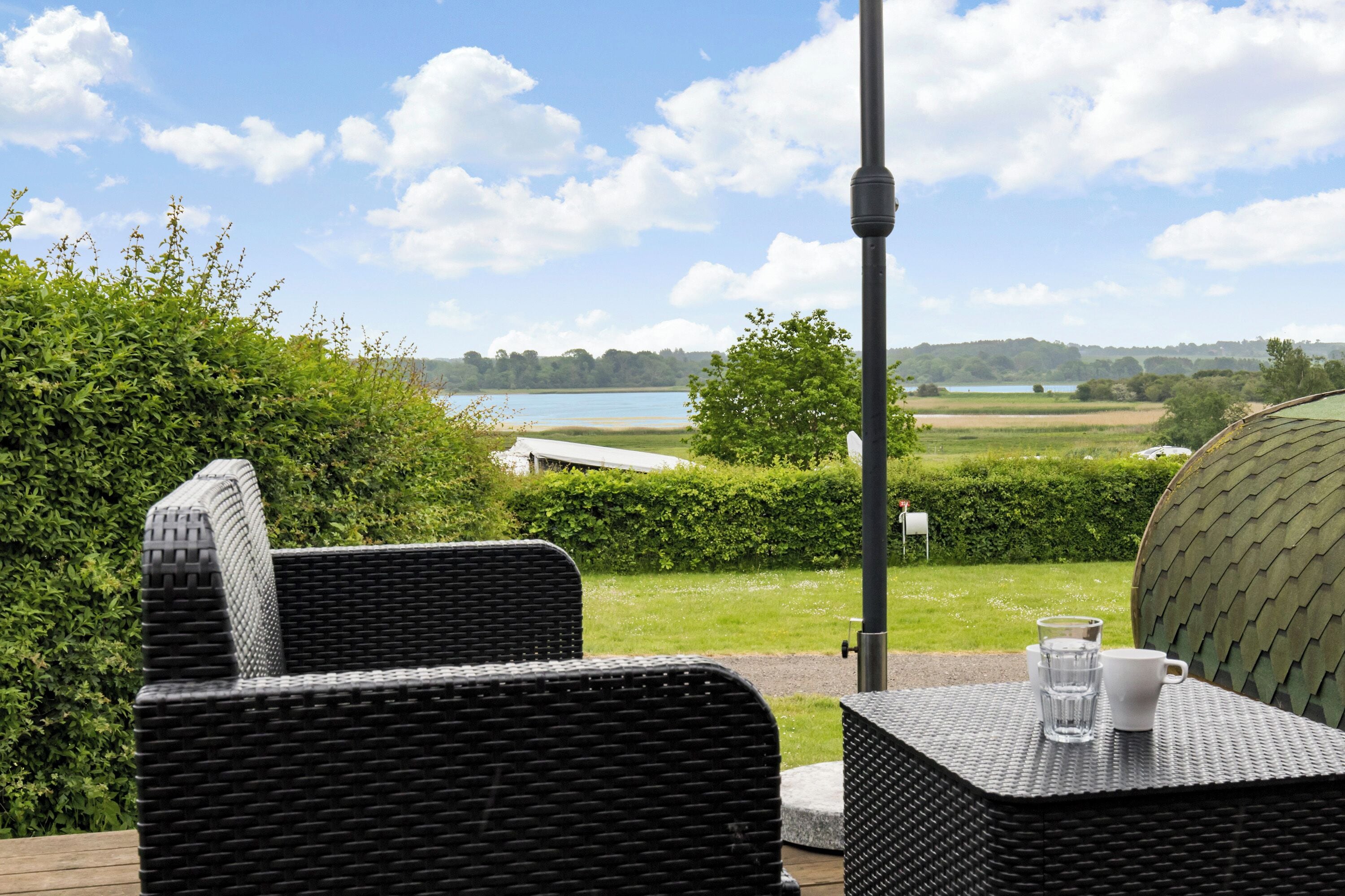 Udsigt fra overnatningsstedet