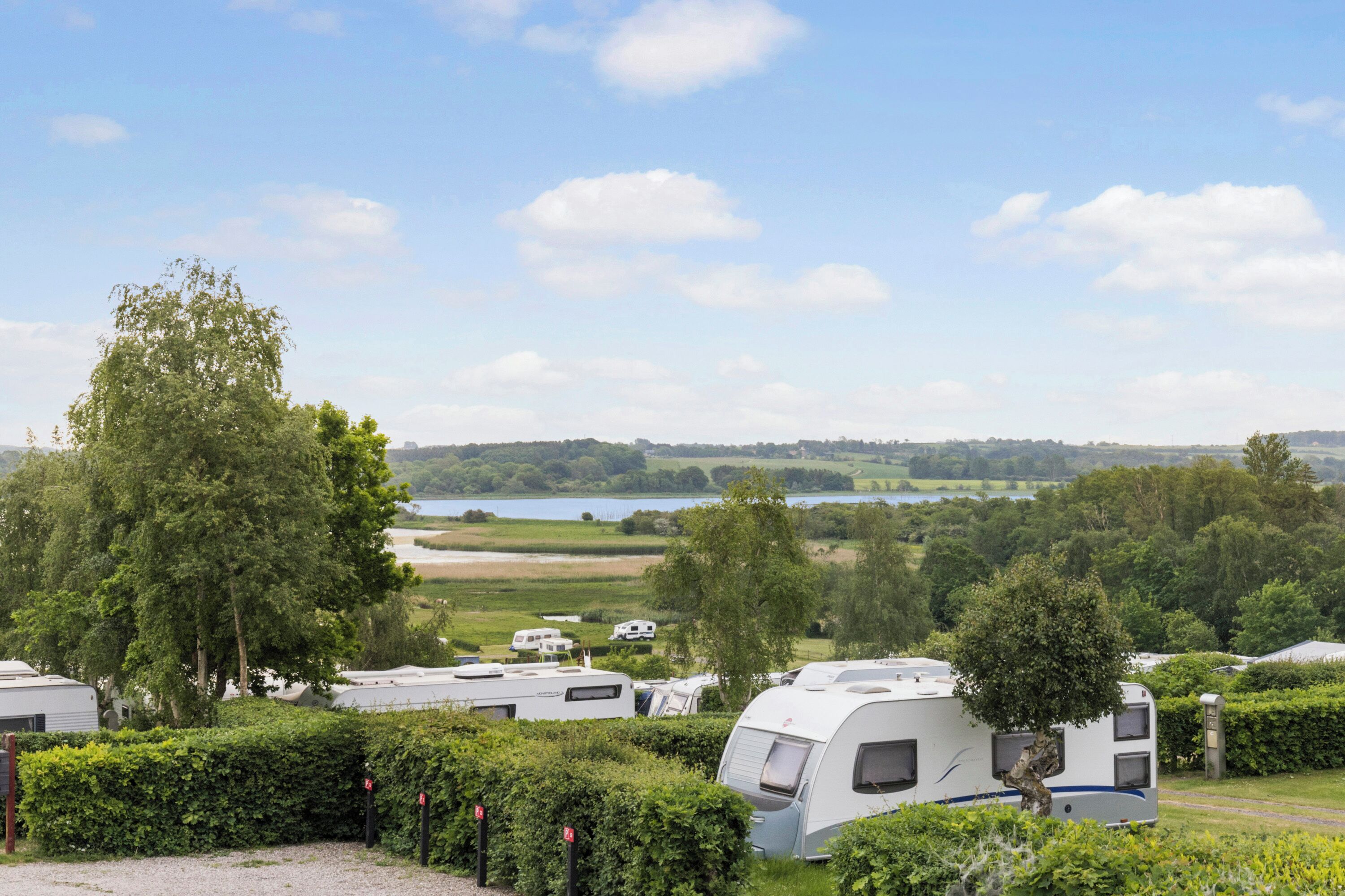 Udsigt fra overnatningsstedet