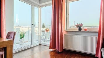 Appartamento Comfort, balcone, vista cortile | Balcone