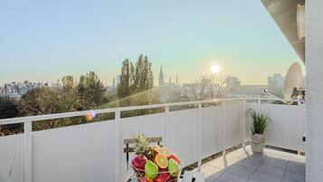 Appartamento Comfort, balcone, vista cortile | Balcone