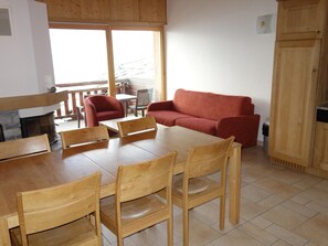 Living room - Apartment in a Central Location (Veysonnaz)