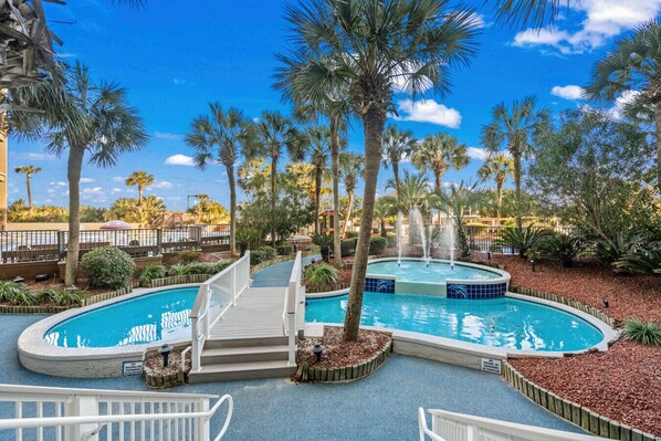 Indoor pool, a heated pool