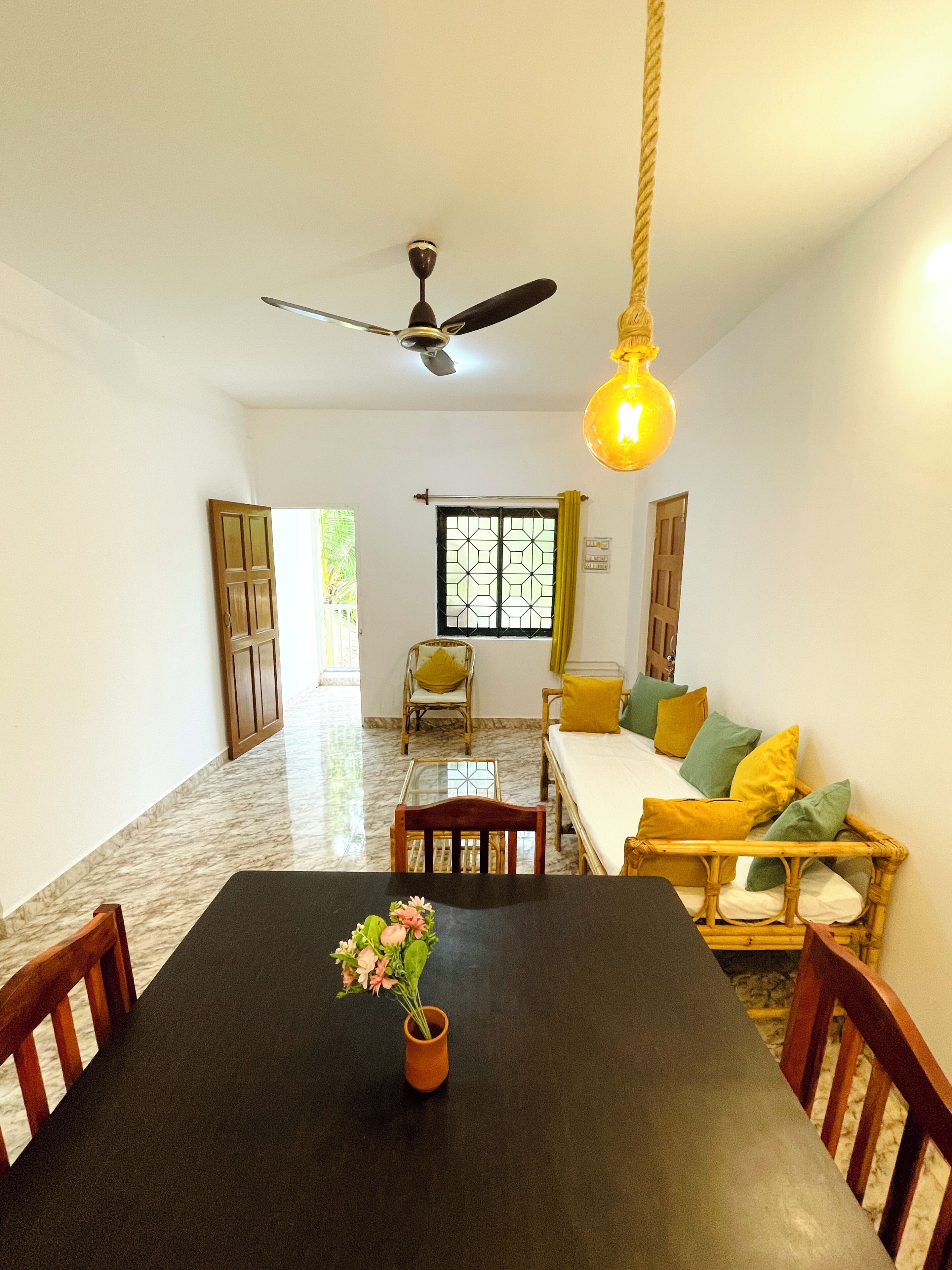 Classic Apartment, Balcony | Dining room