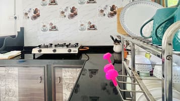 Comfort apartman | Privát konyha | Elektromos vízforraló