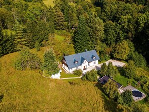 Indoor pool, outdoor pool - Tranquil Villa With Nature Access (Rudník)