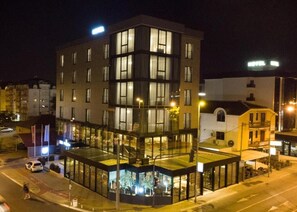 Voorkant van accommodatie