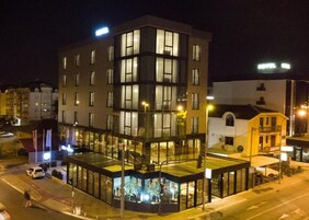 Fachada de la propiedad