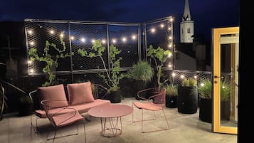 Penthouse, City View | Terrace/patio
