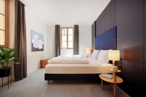 In-room safe, desk, laptop workspace, blackout drapes