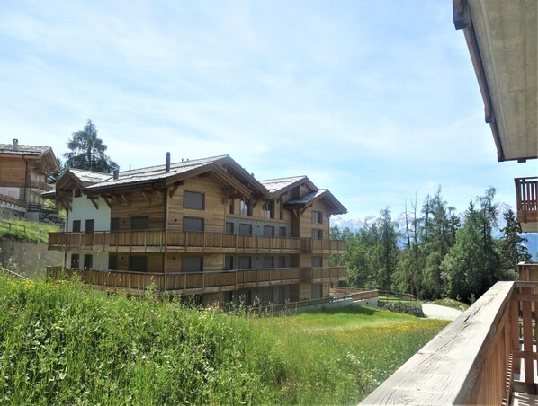 Apartment | View from property - Pleasant Apartment With View (Veysonnaz)