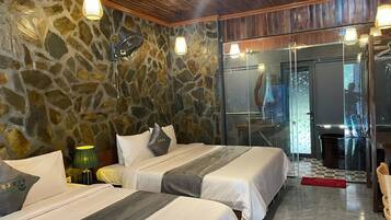 Allergitestade sängkläder, skrivbord, ljudisolering och gratis wi-fi