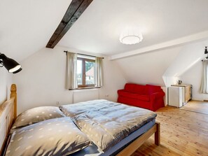 Villa | 3 dormitorios, mobiliario individual, tabla de planchar con plancha