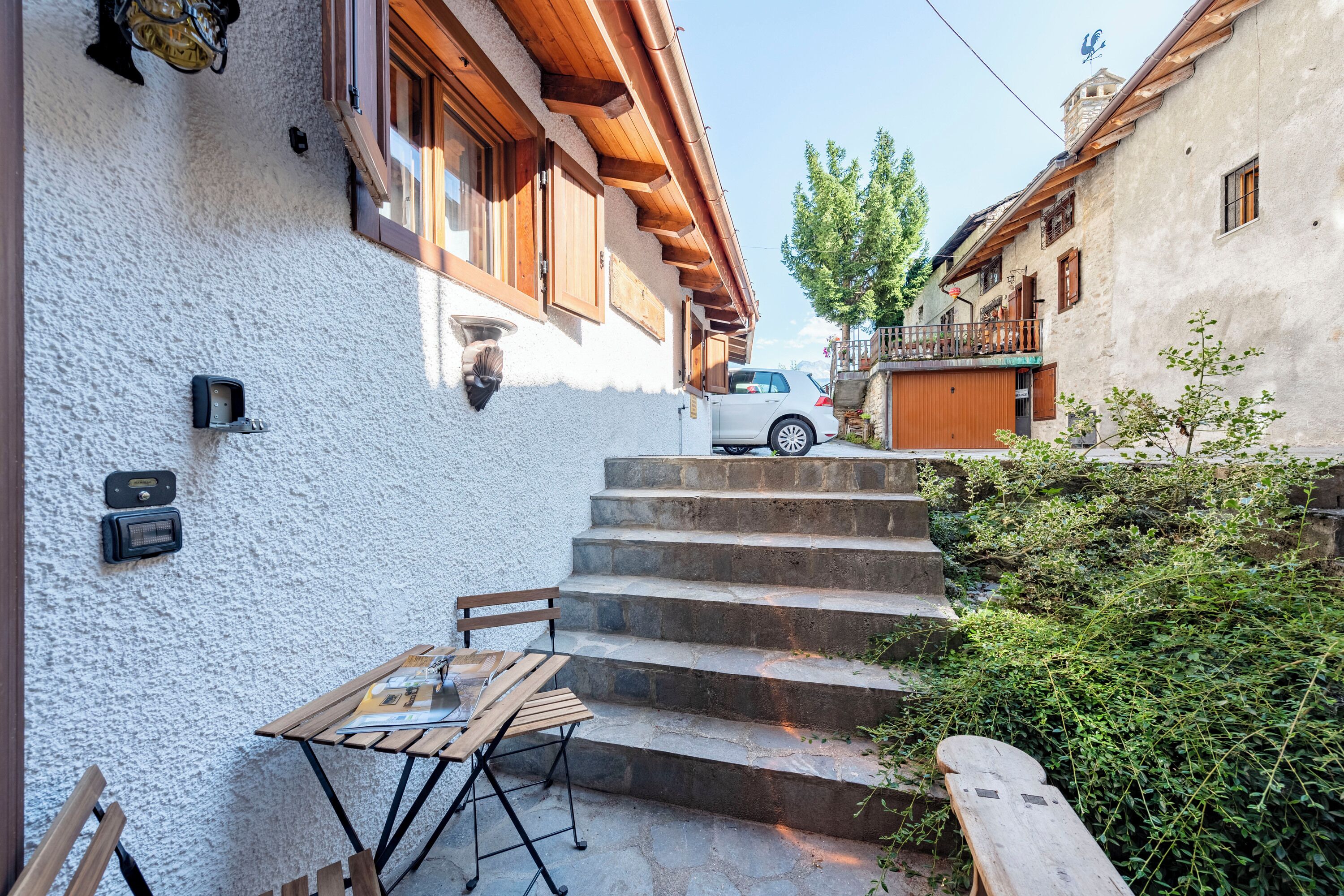 Căn hộ Cao cấp, nhiều phòng ngủ (Beautiful Flat In Courmayeur) | Khu ẩm thực ngoài trời