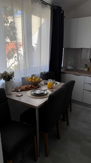 Apartment (Two Bedroom Apartment) | Private kitchen | Fridge