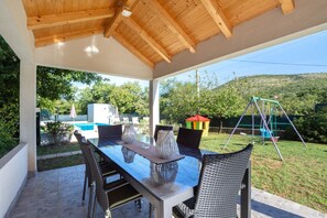 Villa (Three Bedroom Villa) | Garden - Spacious Prgomet Retreat With Private Pool, Fitness Centre, and Garden (Prgomet)