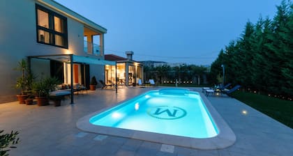 Luxury Villa With Heated Pool, Terrace, and Outdoor Amenities for Relaxation