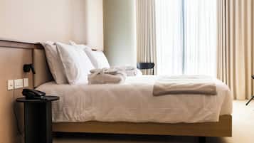 Exclusive-Doppelzimmer, Balkon | Schallisolierte Zimmer, kostenloses WLAN