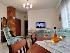 公寓 (Classic One Bedroom Apartment (owner ) | 客厅 | 32-英寸纯平电视(配备有线频道)