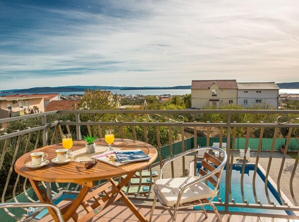 House (Four Bedroom Holiday Home with Pool) | View from property - Spacious Holiday Home With Pool and Hot Tub in Kastel Stari (Kastela)