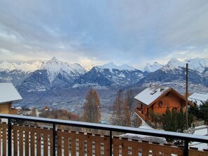Chalet | Blick von der Unterkunft