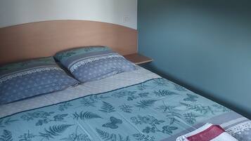 2 chambres, draps fournis