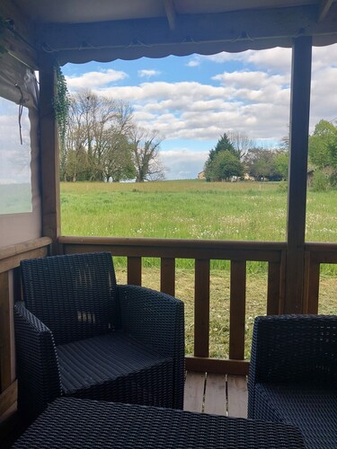 Mobile home in the countryside. Nature getaway in the heart of Périgord Vert!