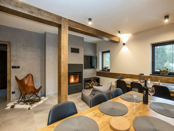 Villa | Living room - Holiday Villa in Beautiful Location (Bedrichov)