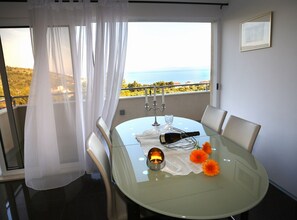 Villa (Five Bedroom Villa with Pool) | Dining room - Okrug Gornji Luxurious Escape Villa With Pool (Okrug)