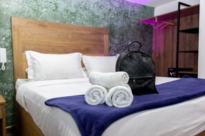 Superior-rum - 1 queensize-säng | Ljudisolering och gratis wi-fi