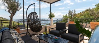 Hillside Villa in Trogir With Pool, Terrace, and Stunning City View